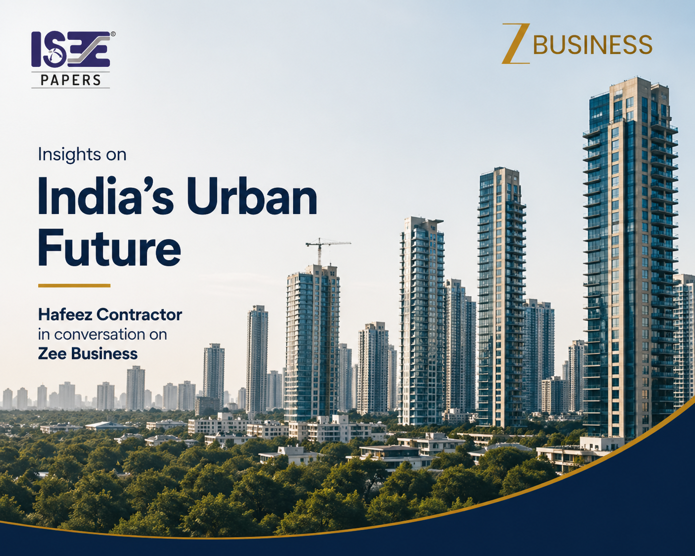 Hafeez Contractor on Zee Business: Why India Must Build High-Rise Cities to Preserve Land