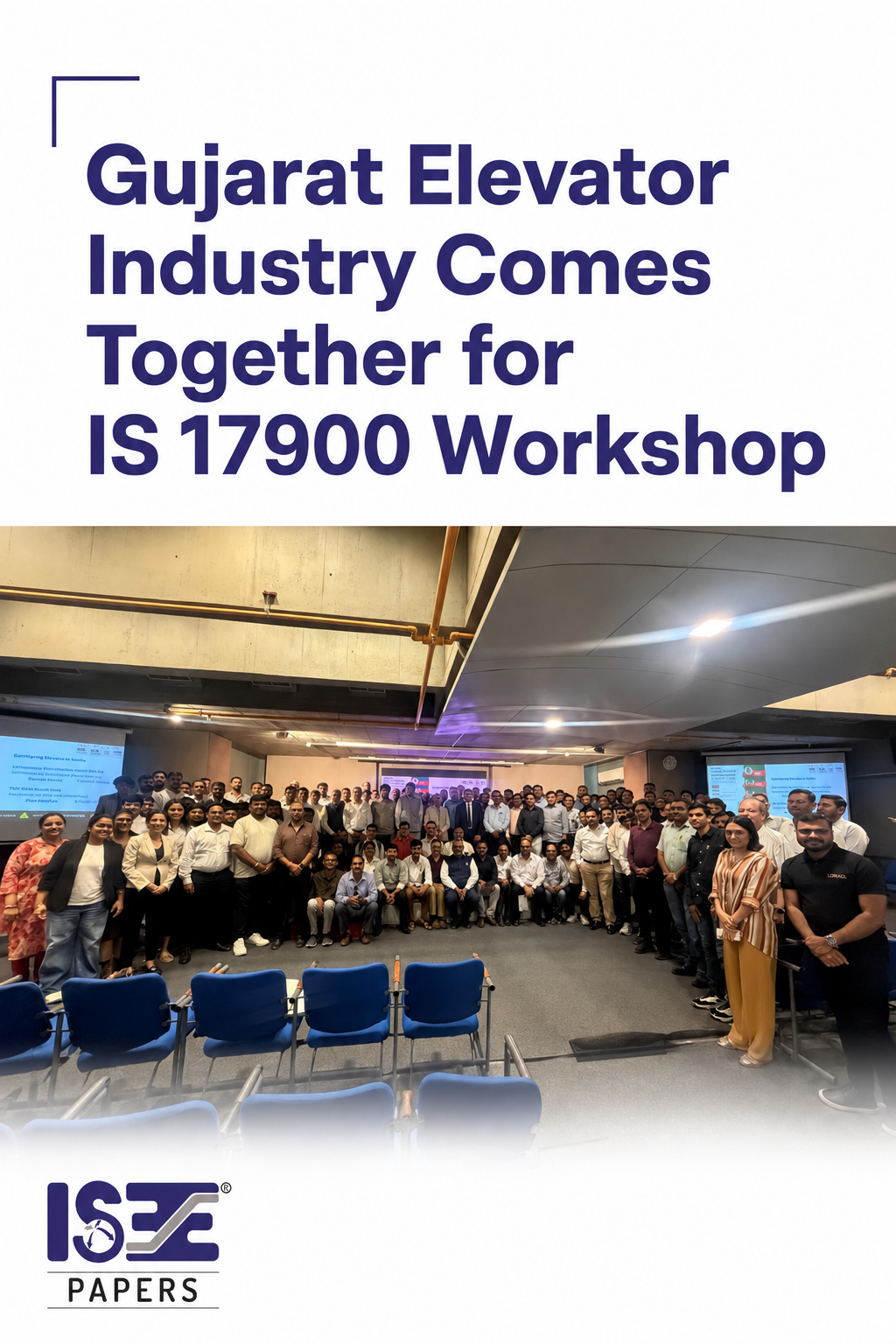 Gujarat Elevator Industry Comes Together for IS 17900 Workshop
