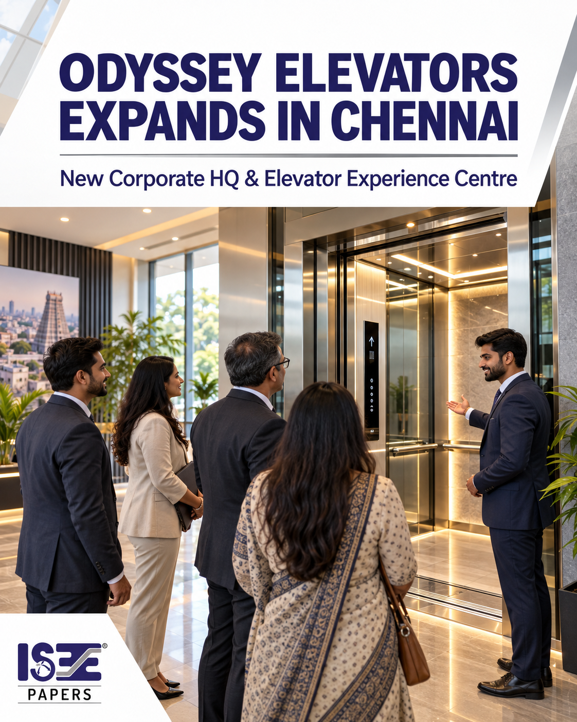 Odyssey Elevators Opens New Corporate Headquarters and Experience Centre in Chennai