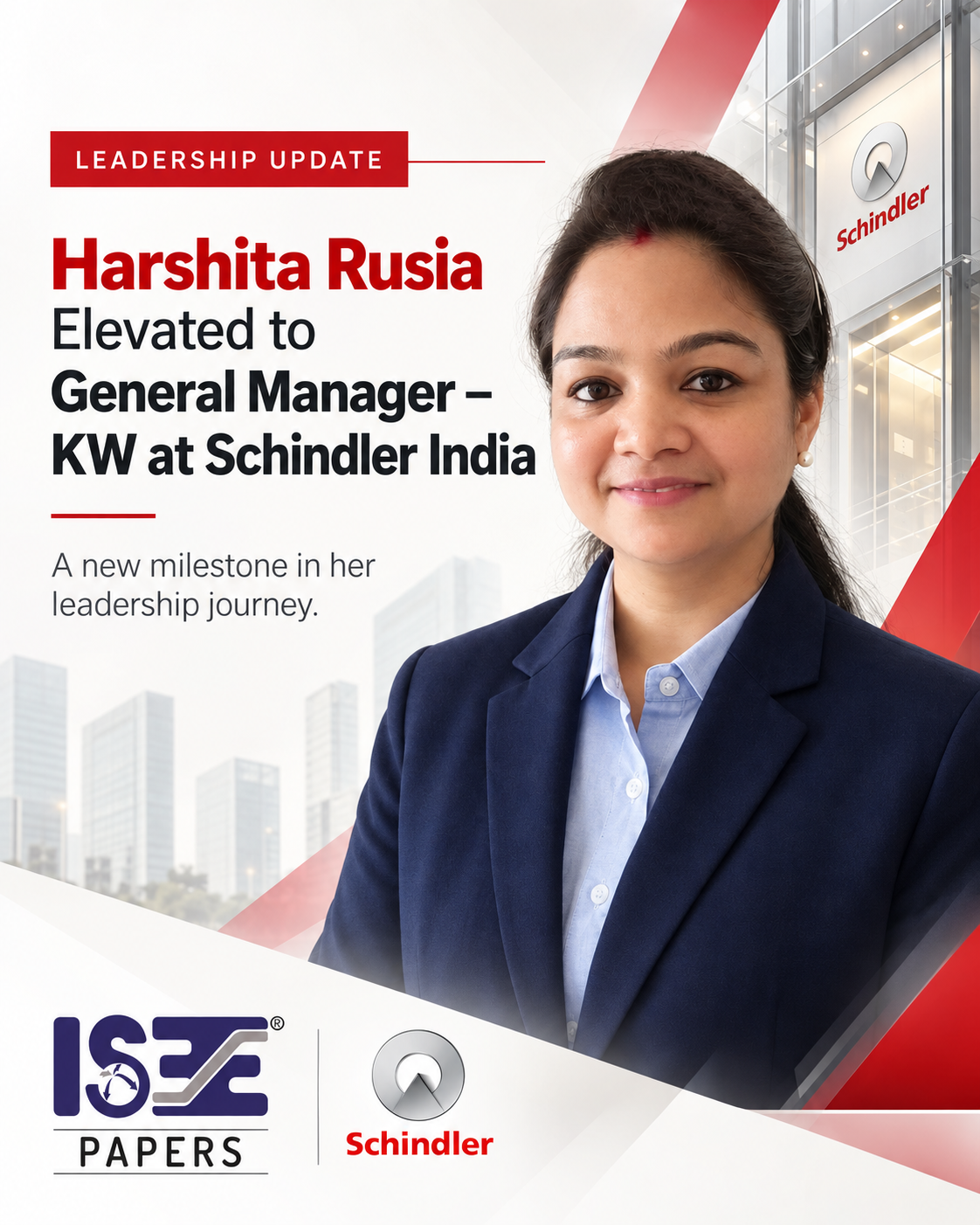Harshita Rusia has taken on the role of General Manager – KW